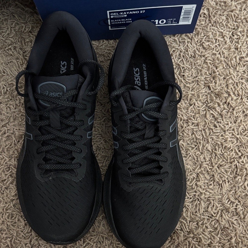Asics Black Athletic Shoes - Picture 3 of 6